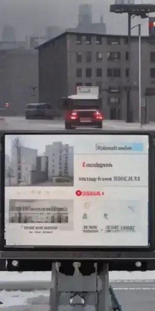Tabela wyników na ekranie
