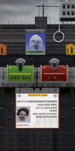 Pieczątka i odznaka z boxsetu